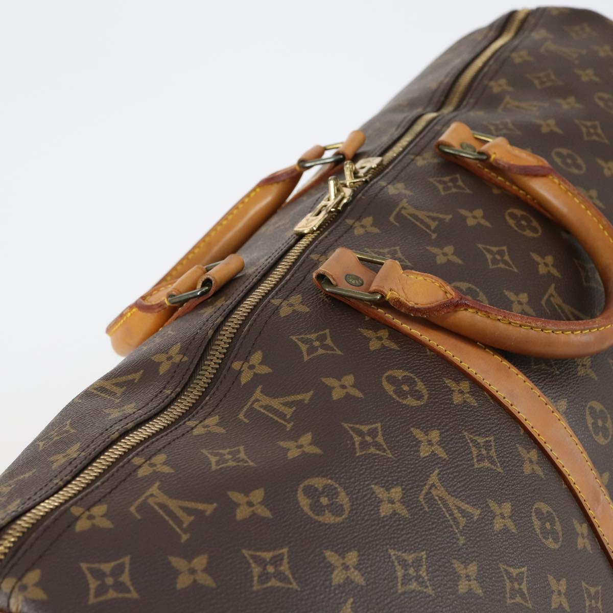 LOUIS VUITTON Monogram Keepall 60 Boston Bag M41422 LV Auth ep11729