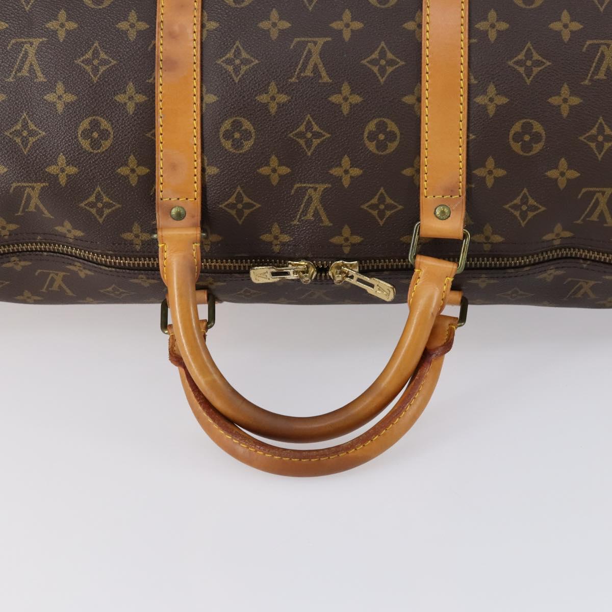 LOUIS VUITTON Monogram Keepall 60 Boston Bag M41422 LV Auth ep11729