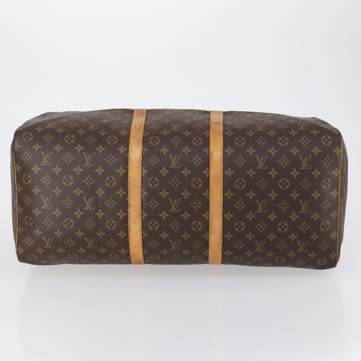 LOUIS VUITTON Monogram Keepall 60 Boston Bag M41422 LV Auth ep11729