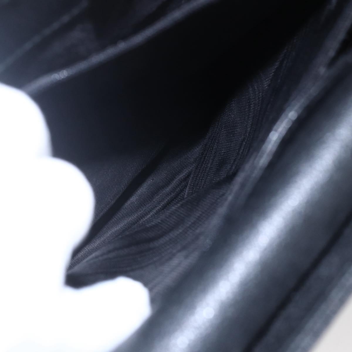 GUCCI Bamboo Hand Bag Suede Black Gold 002 2865 0260 Auth ep11733