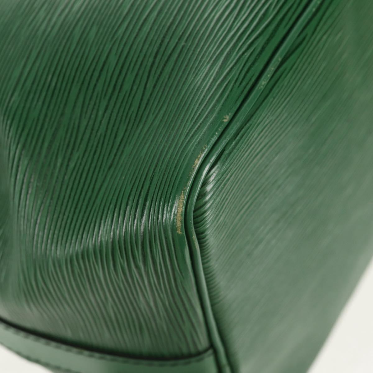 LOUIS VUITTON Epi Petit Noe Shoulder Bag Green M44104 LV Auth ep11754