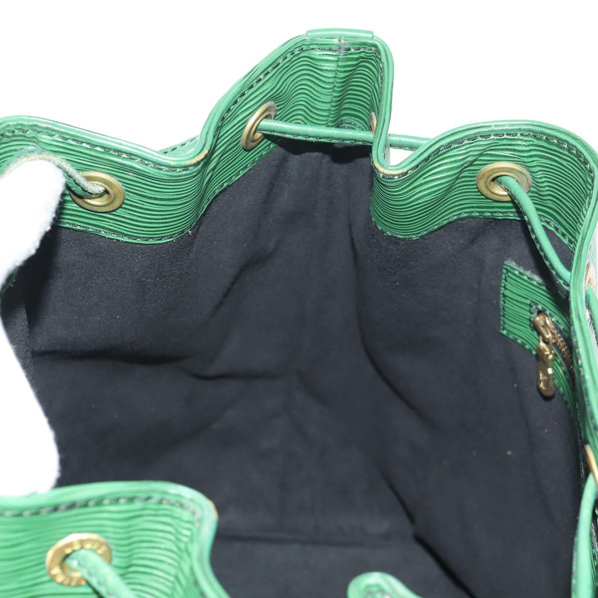 LOUIS VUITTON Epi Petit Noe Shoulder Bag Green M44104 LV Auth ep11754