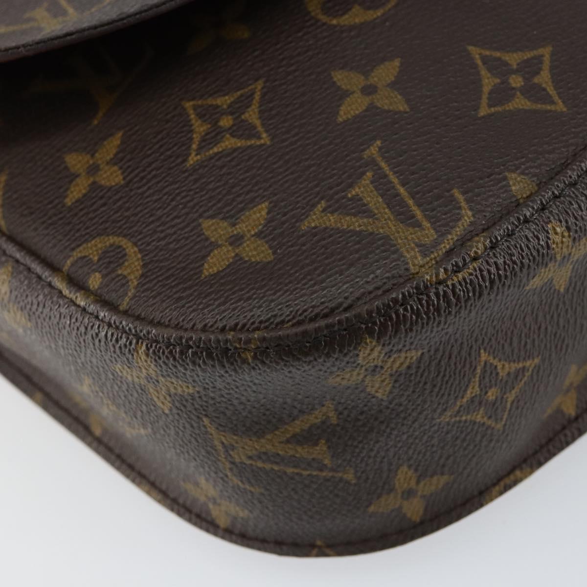 LOUIS VUITTON Monogram Saint Cloud GM Shoulder Bag M51242 LV Auth ep11756