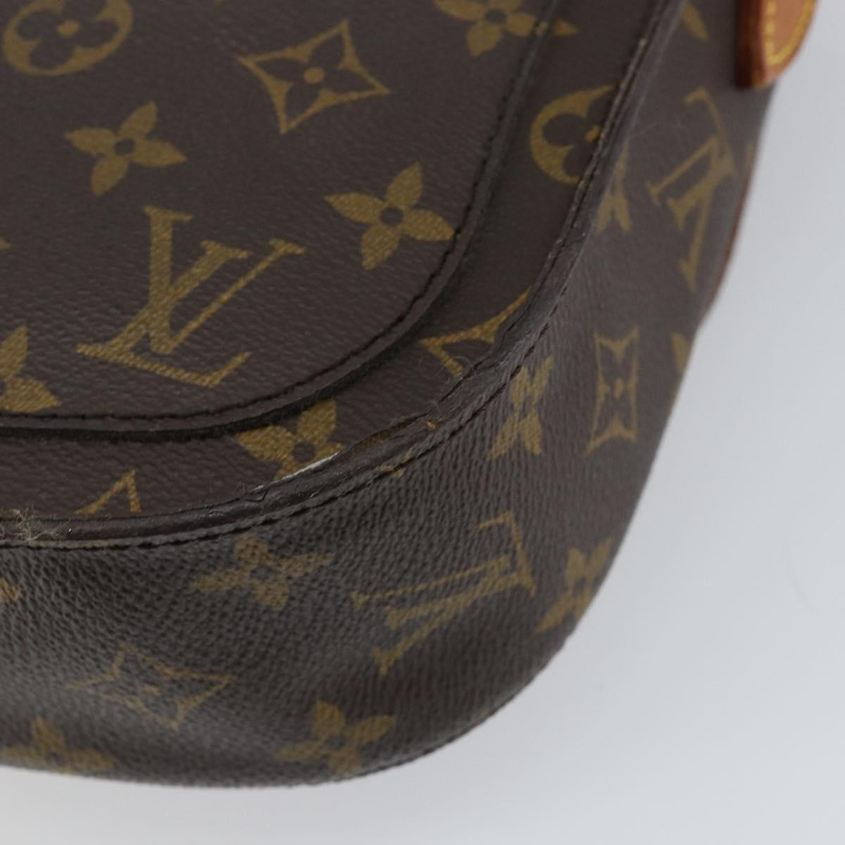 LOUIS VUITTON Monogram Saint Cloud GM Shoulder Bag M51242 LV Auth ep11756