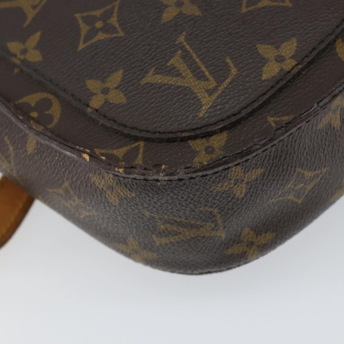 LOUIS VUITTON Monogram Saint Cloud GM Shoulder Bag M51242 LV Auth ep11756