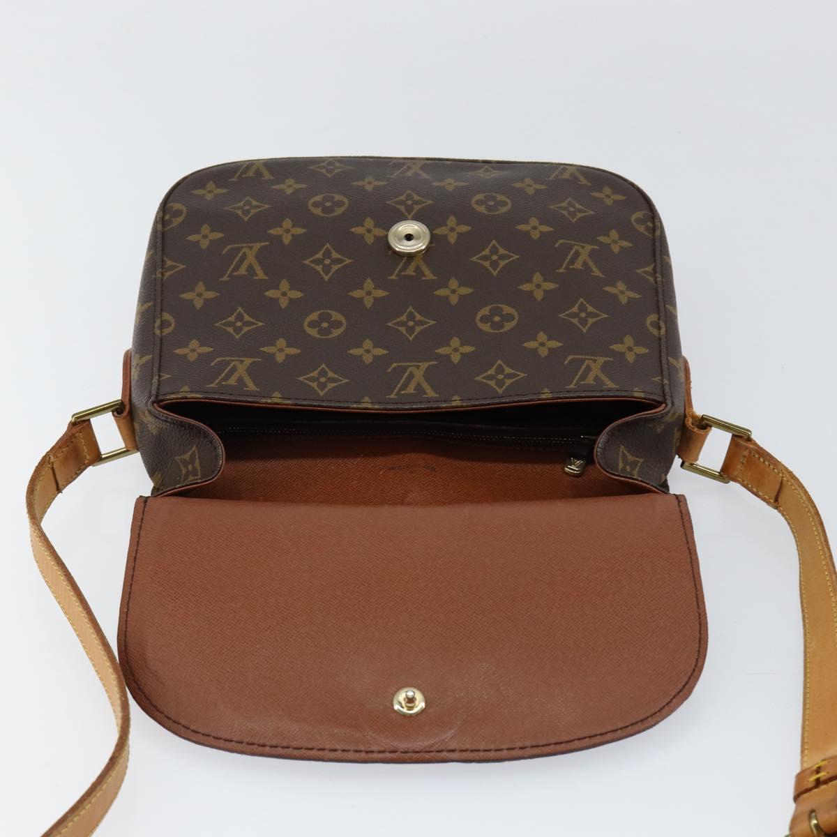 LOUIS VUITTON Monogram Saint Cloud GM Shoulder Bag M51242 LV Auth ep11756
