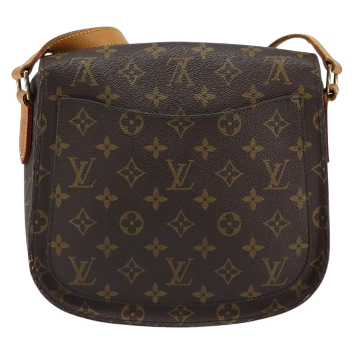 LOUIS VUITTON Monogram Saint Cloud GM Shoulder Bag M51242 LV Auth ep11756