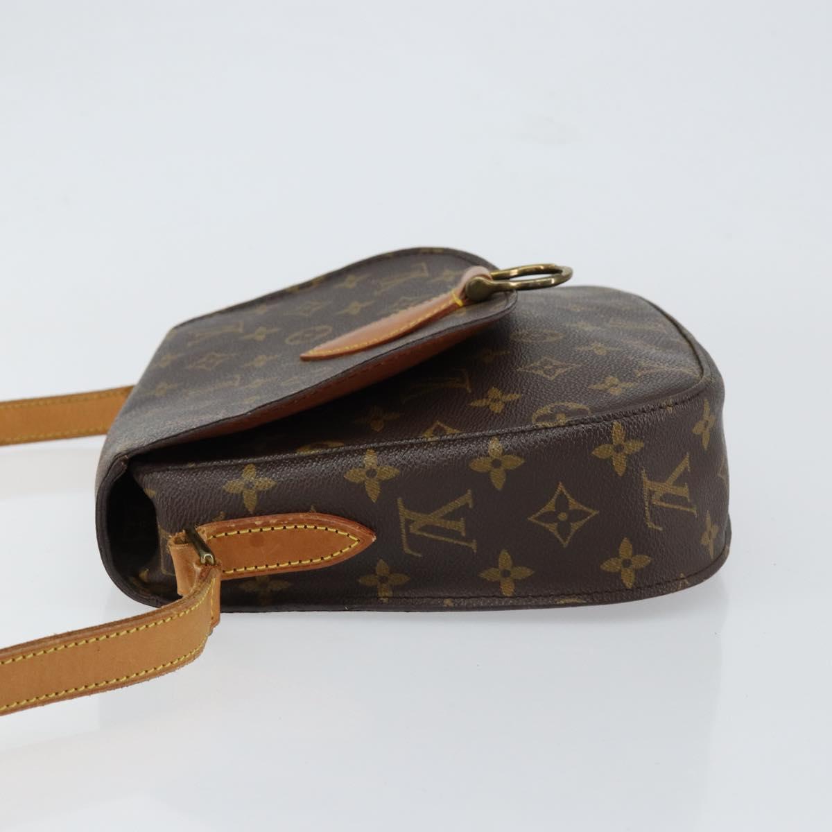 LOUIS VUITTON Monogram Saint Cloud GM Shoulder Bag M51242 LV Auth ep11756