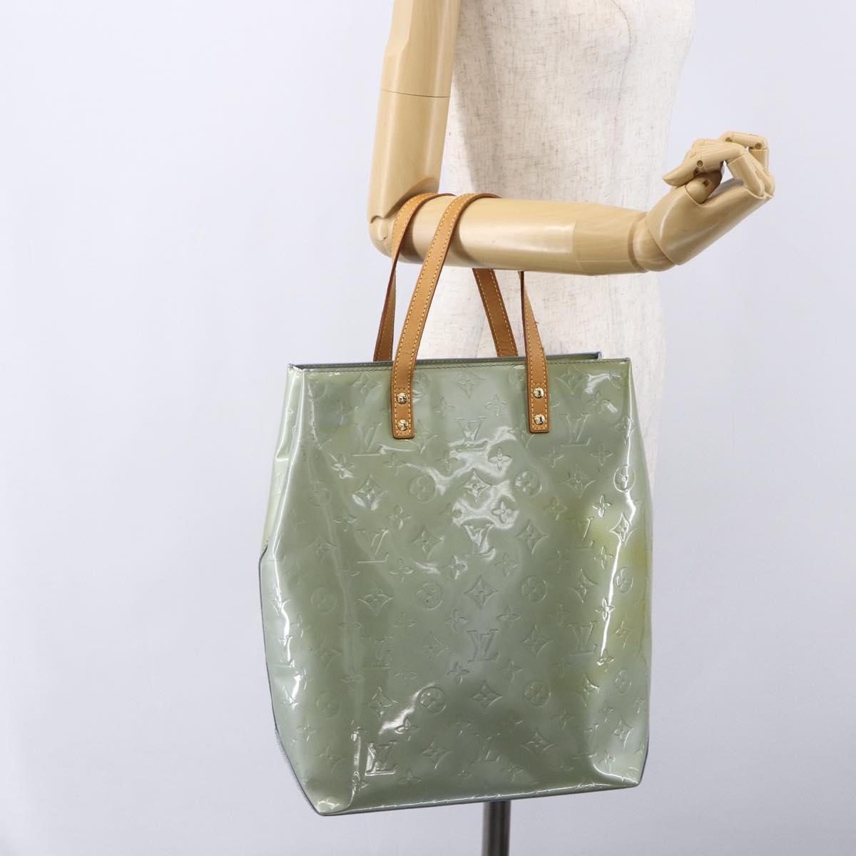 LOUIS VUITTON Monogram Vernis Reade MM Hand Bag Lavande M91226 LV Auth ep11762