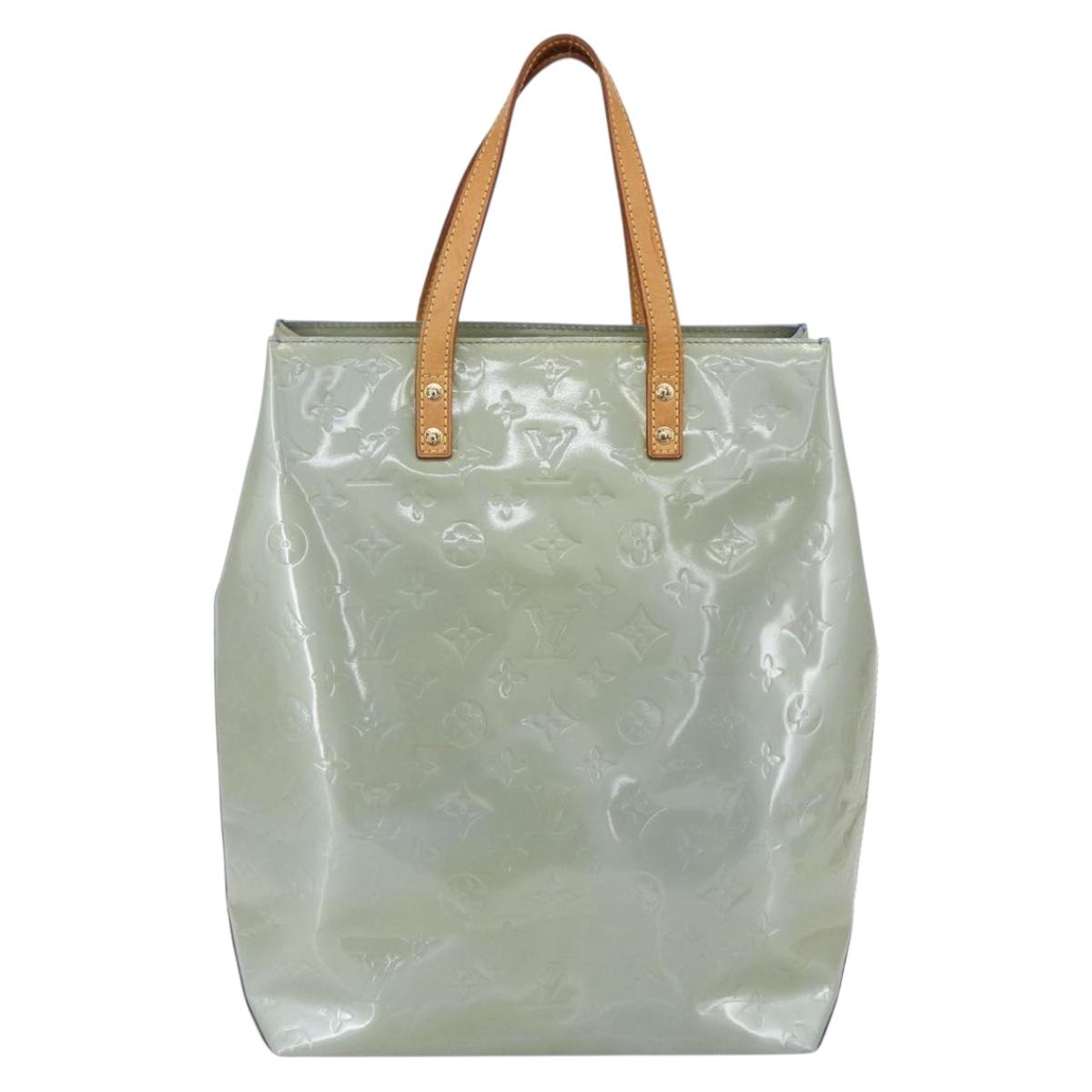 LOUIS VUITTON Monogram Vernis Reade MM Hand Bag Lavande M91226 LV Auth ep11762