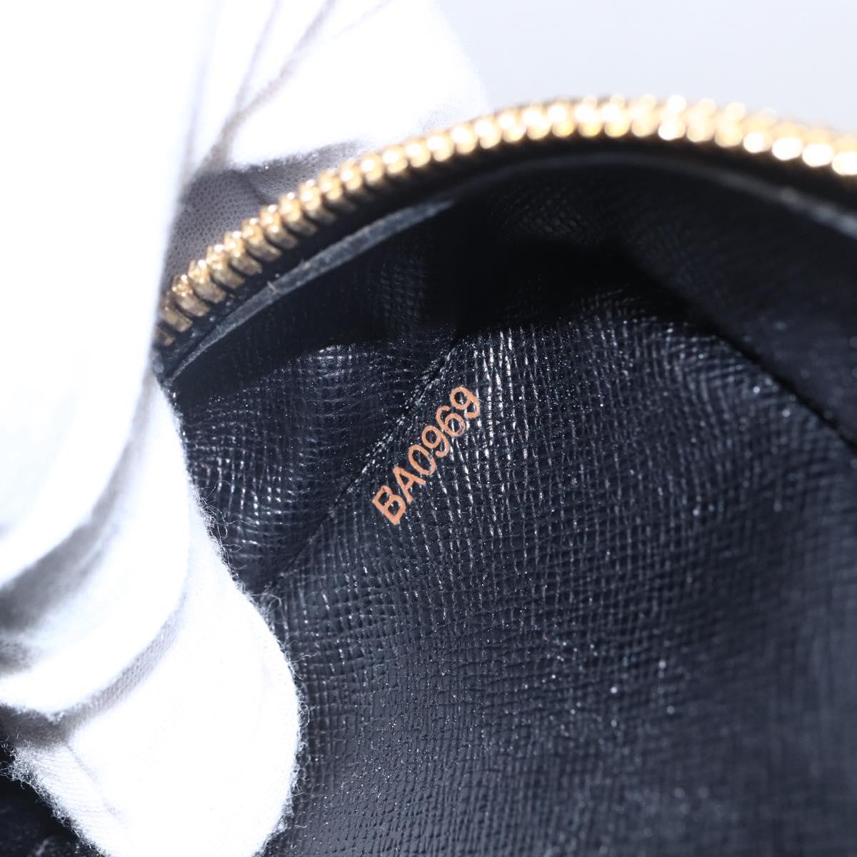 LOUIS VUITTON Epi Porte Documents Voyage Business Bag Black M40321 Auth ep11774