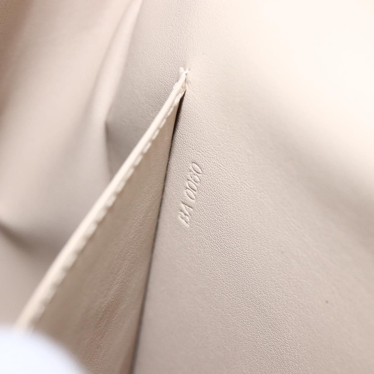 LOUIS VUITTON Monogram Vernis Thompson Street Bag Beige M91301 LV Auth ep11776