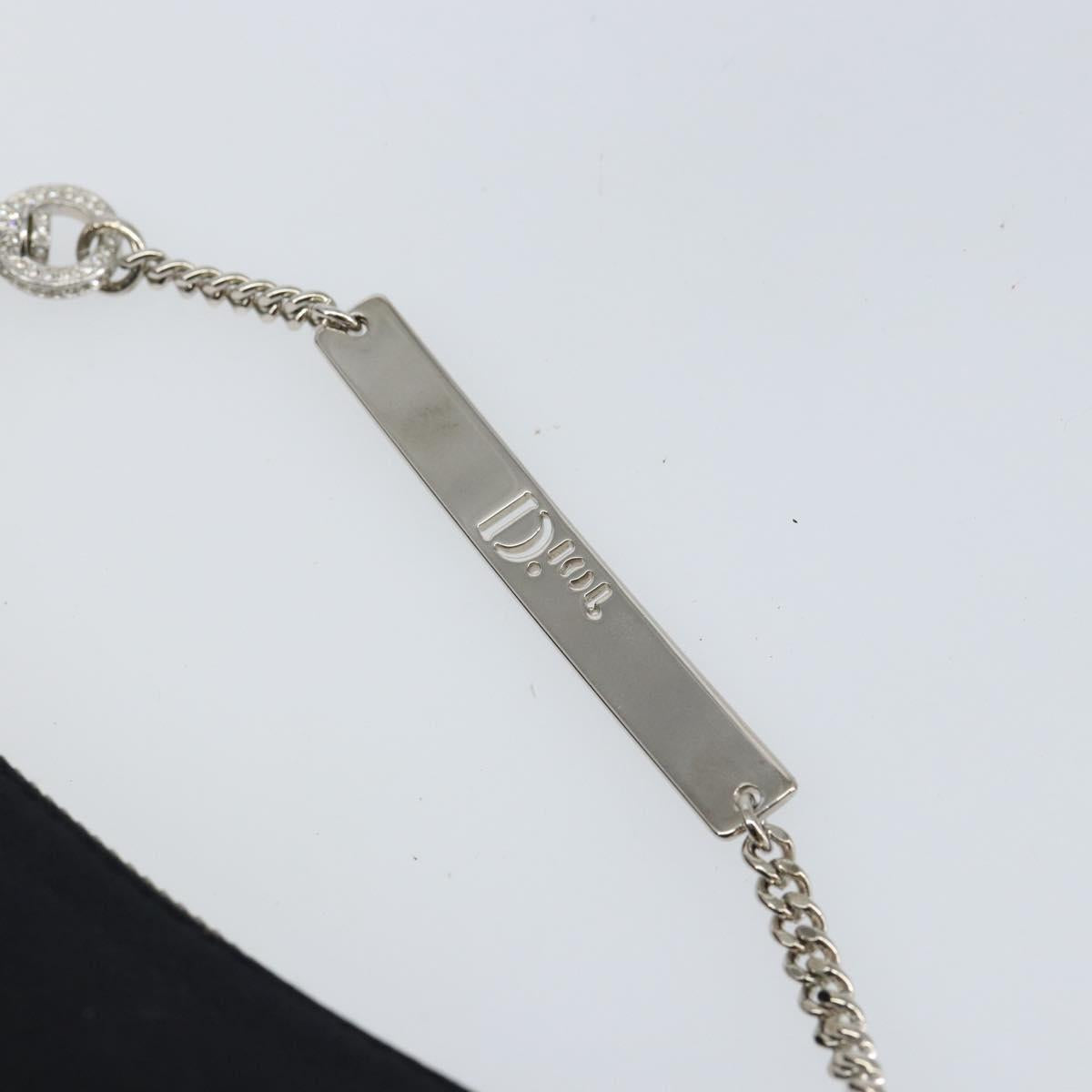 Christian Dior Hardcore Shoulder Bag Nylon Silver Black Auth ep11778