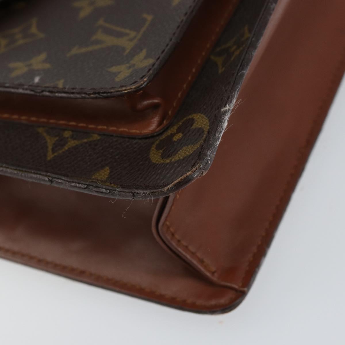 LOUIS VUITTON Monogram Monceau 28 Hand Bag M51185 LV Auth ep11779