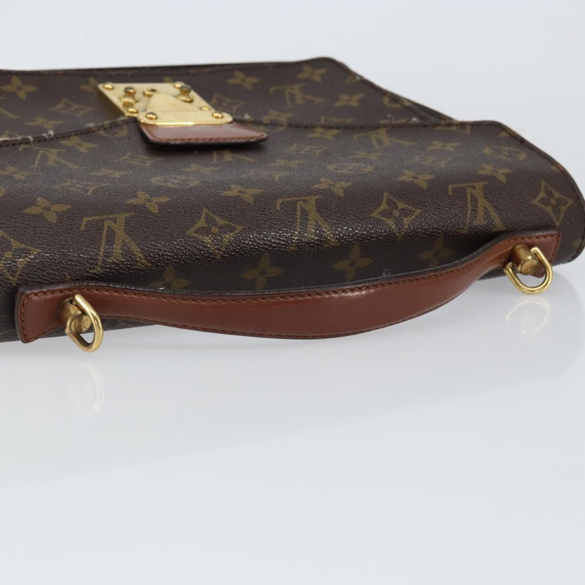 LOUIS VUITTON Monogram Monceau 28 Hand Bag M51185 LV Auth ep11779