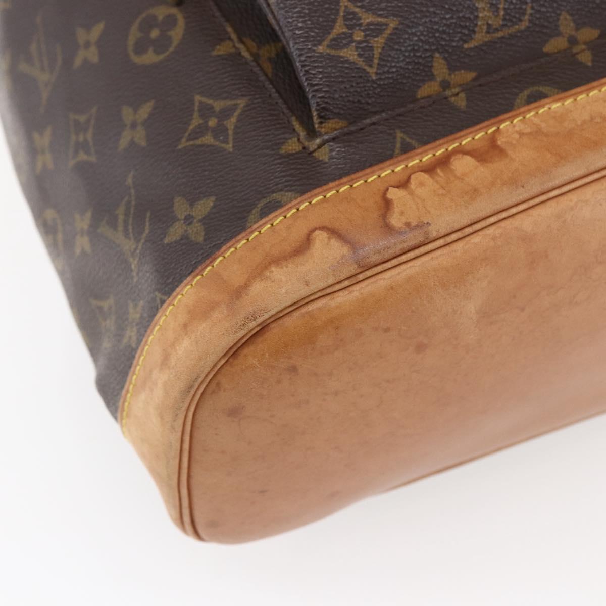 LOUIS VUITTON Monogram Montsouris GM Backpack M51135 LV Auth ep11780