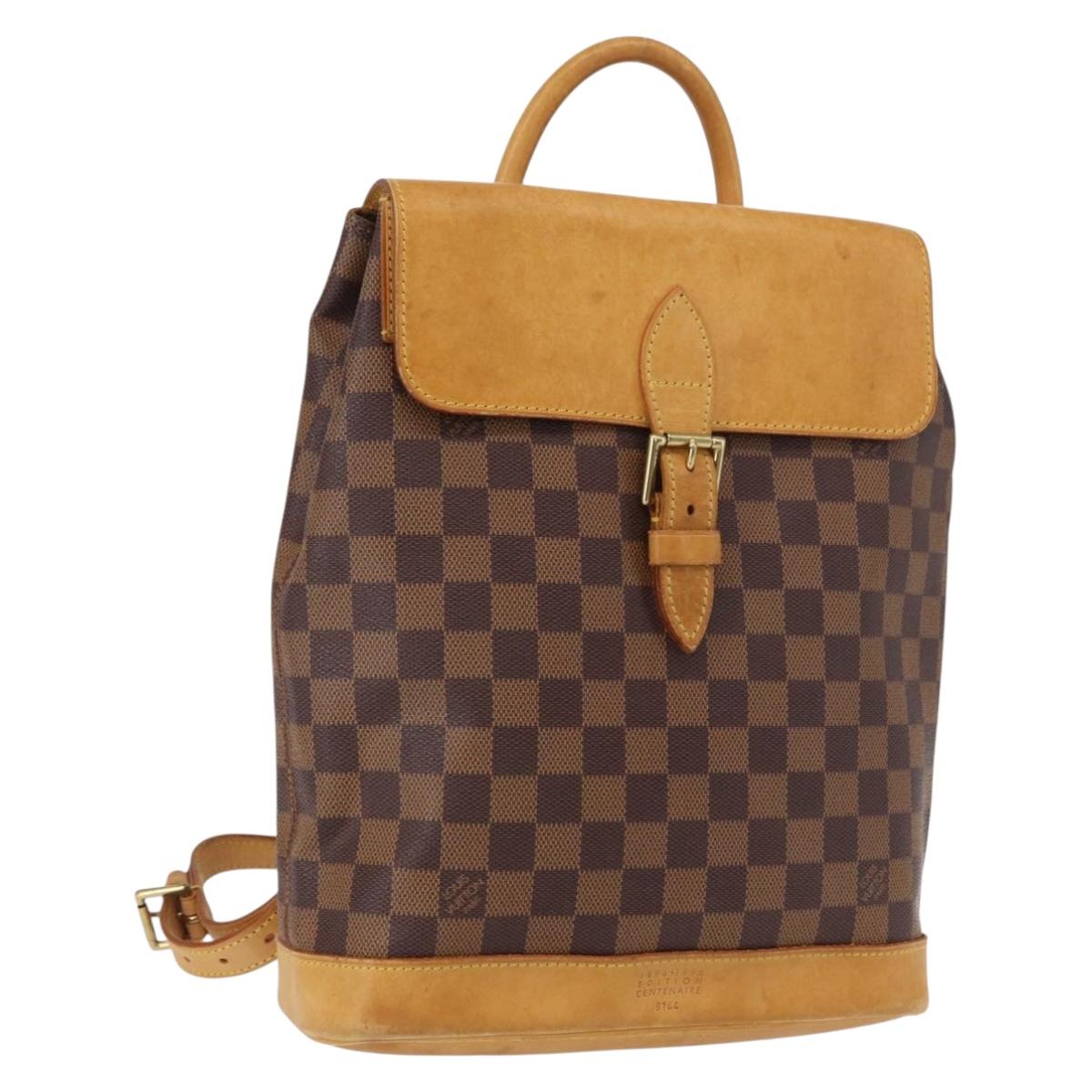 LOUIS VUITTON Damier Ebene Arlucan Backpack N99038 LV Auth ep11785