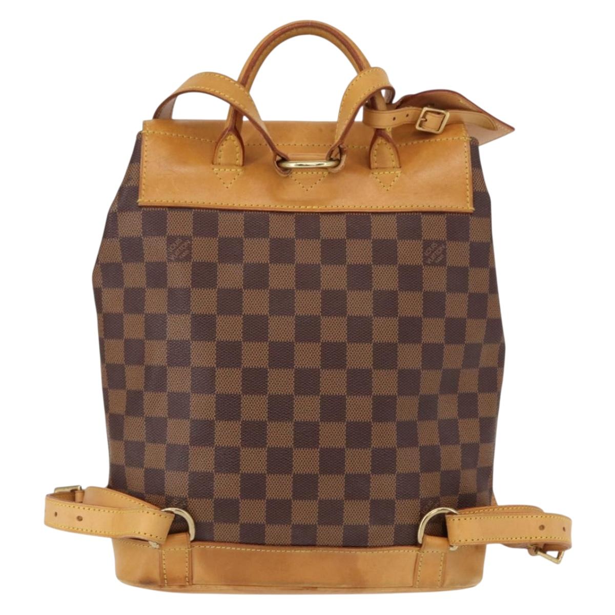 LOUIS VUITTON Damier Ebene Arlucan Backpack N99038 LV Auth ep11785