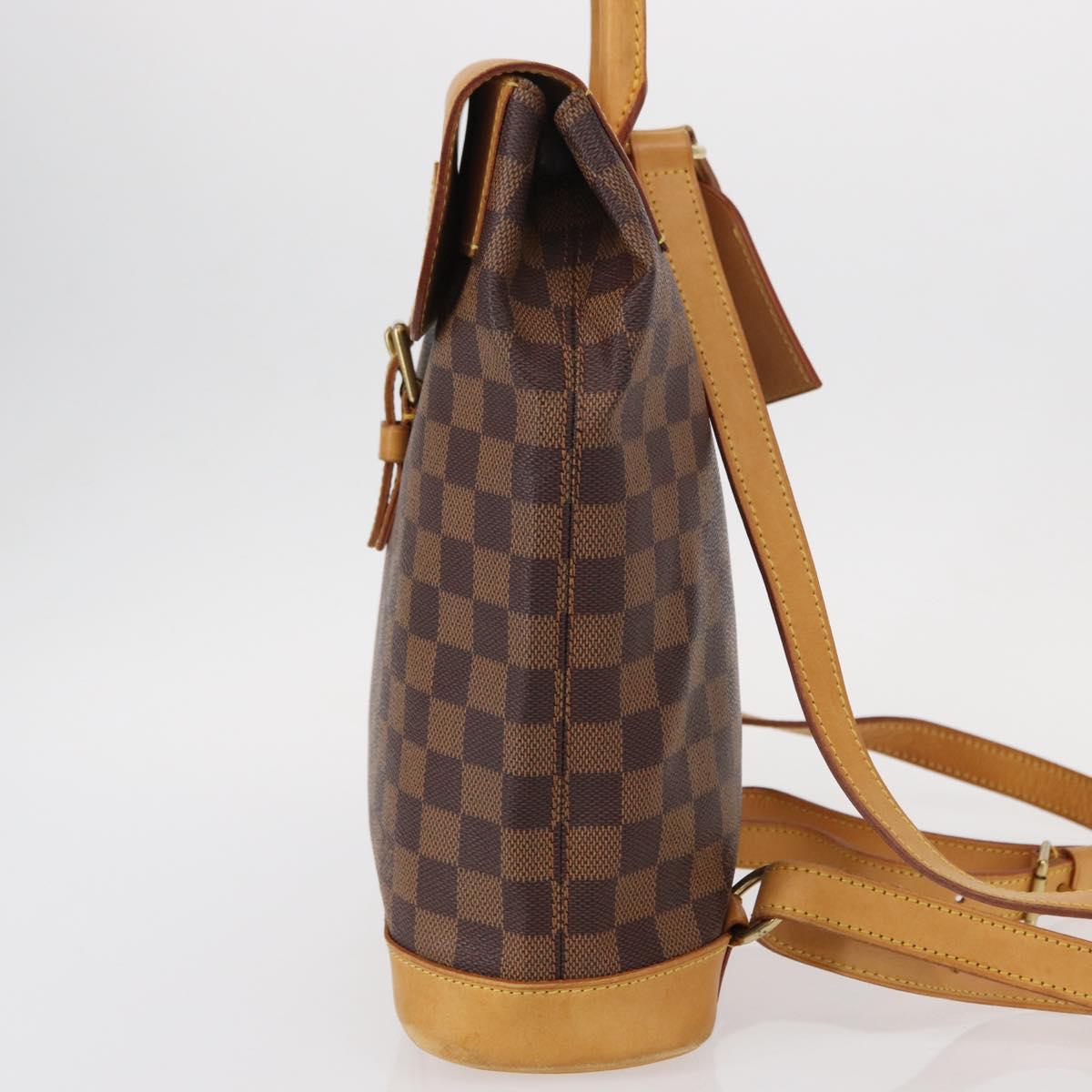 LOUIS VUITTON Damier Ebene Arlucan Backpack N99038 LV Auth ep11785