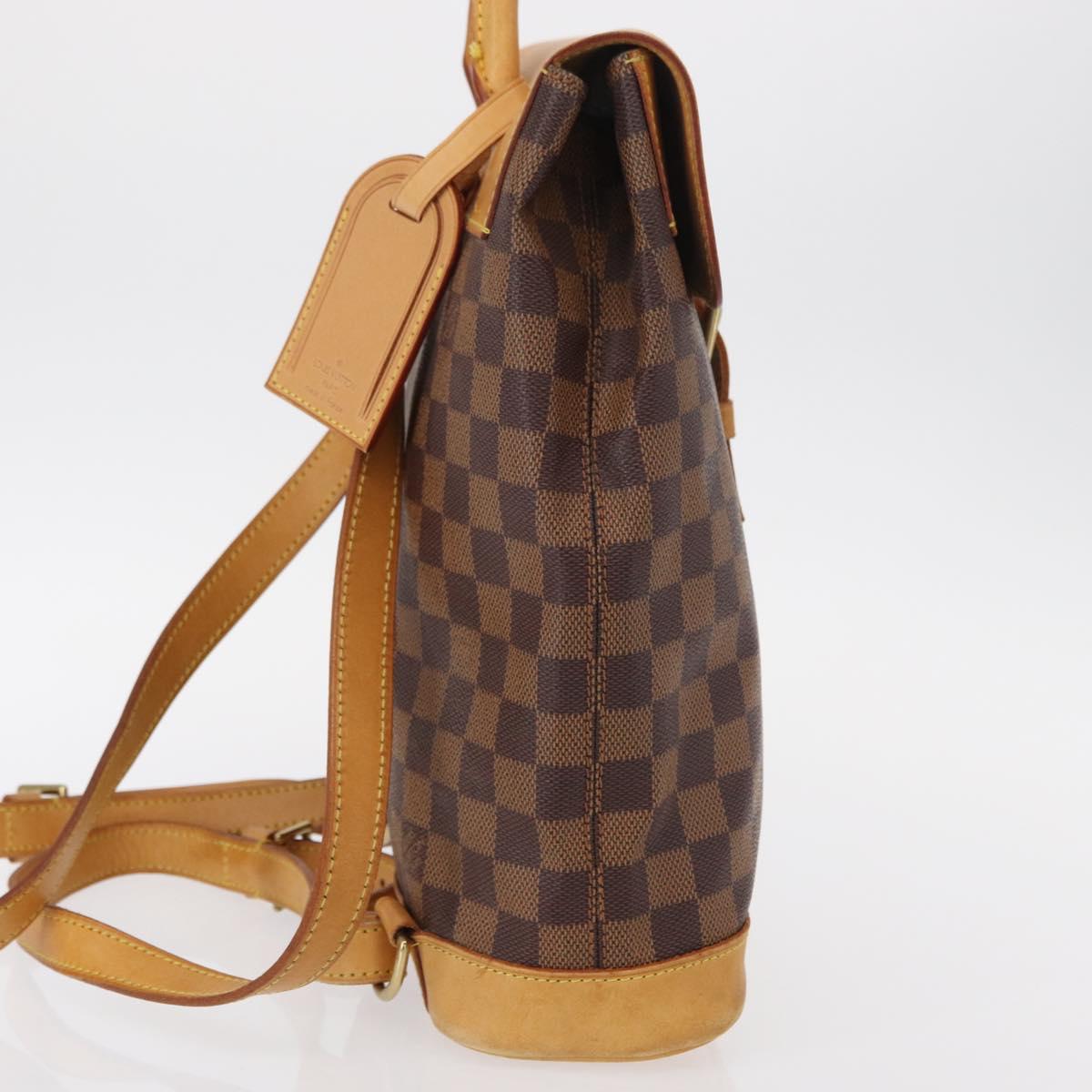 LOUIS VUITTON Damier Ebene Arlucan Backpack N99038 LV Auth ep11785