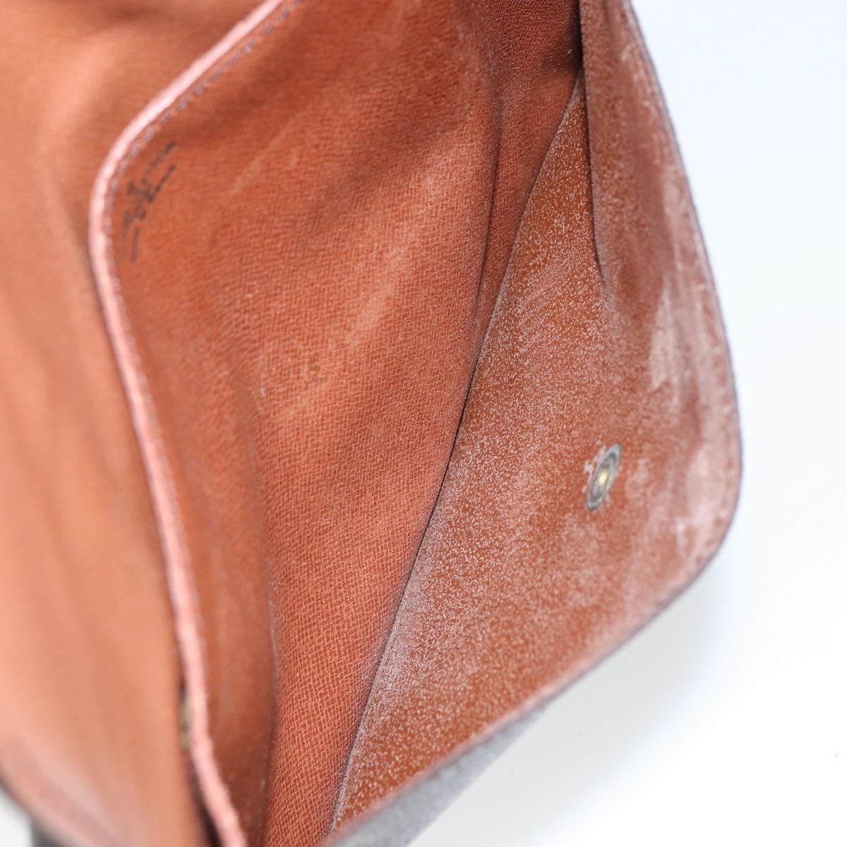 LOUIS VUITTON Monogram Double Rabat Shoulder Bag M51815 LV Auth ep11787