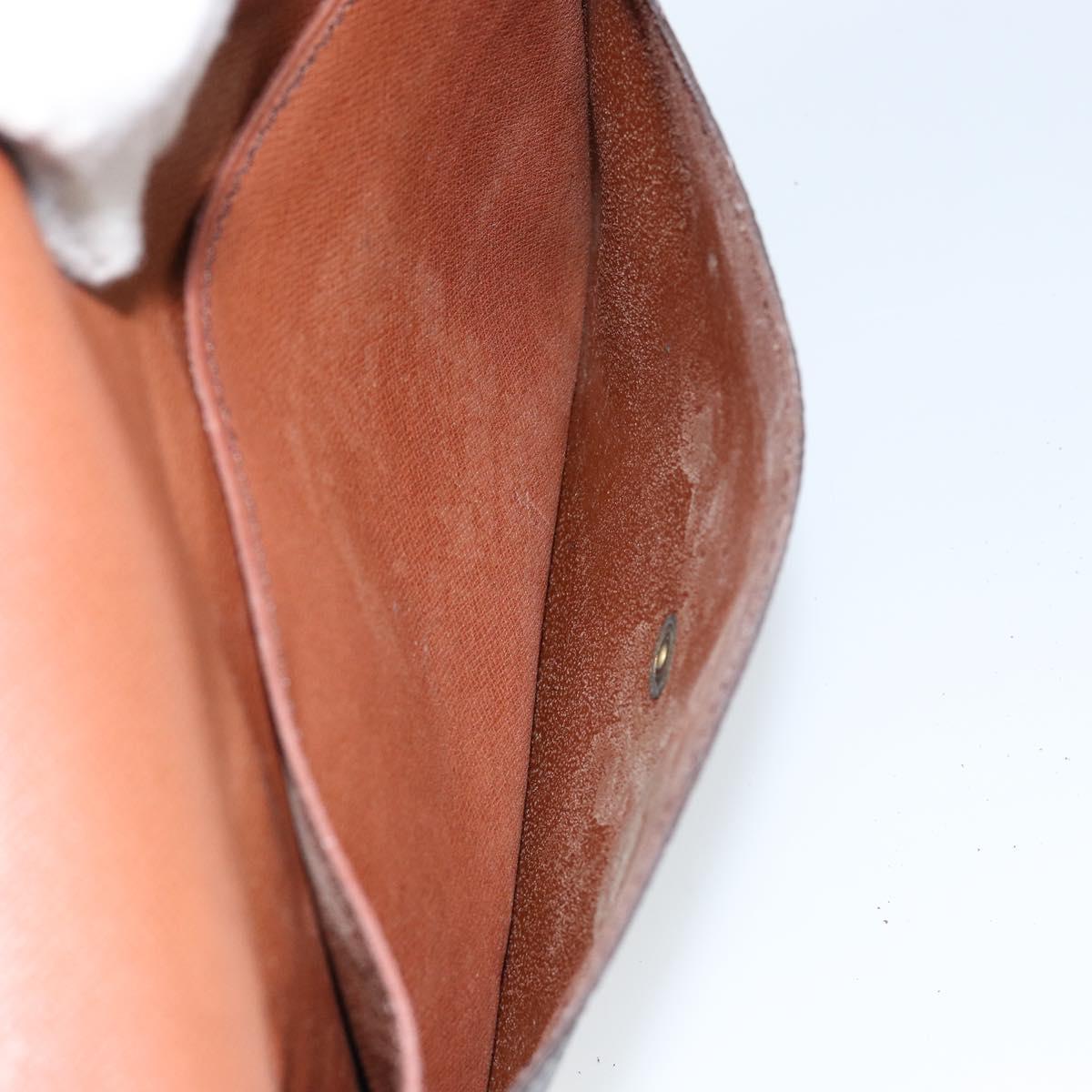 LOUIS VUITTON Monogram Double Rabat Shoulder Bag M51815 LV Auth ep11787