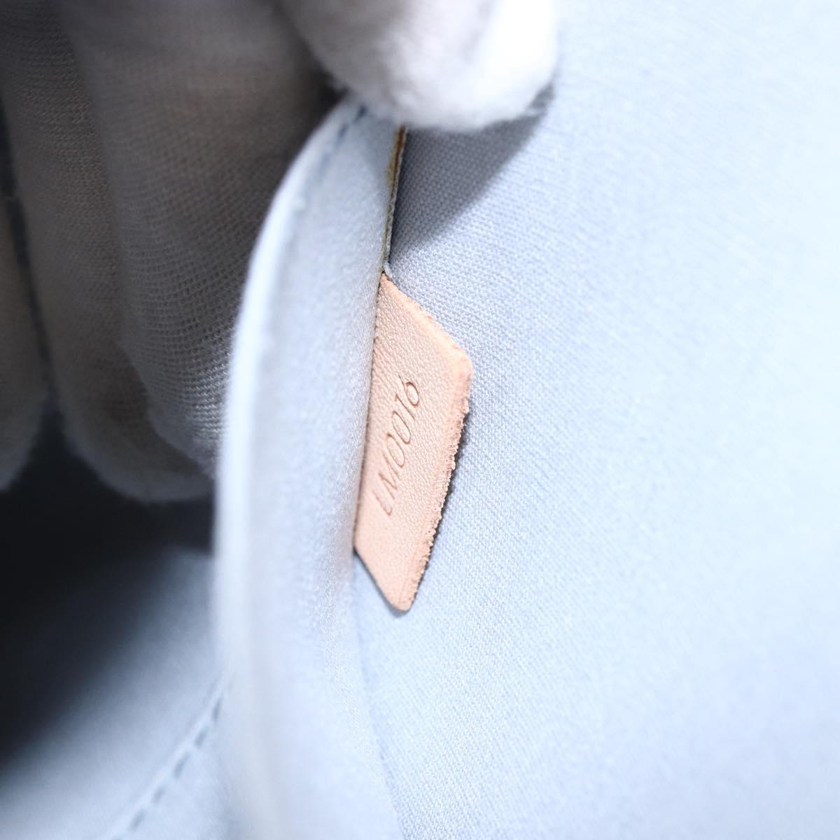 LOUIS VUITTON Monogram Vernis Roxbury Drive Bag Perle M91374 LV Auth ep11799