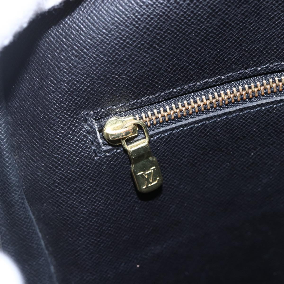 LOUIS VUITTON Epi Porte Documents Voyage Business Bag Black M40321 Auth ep11805