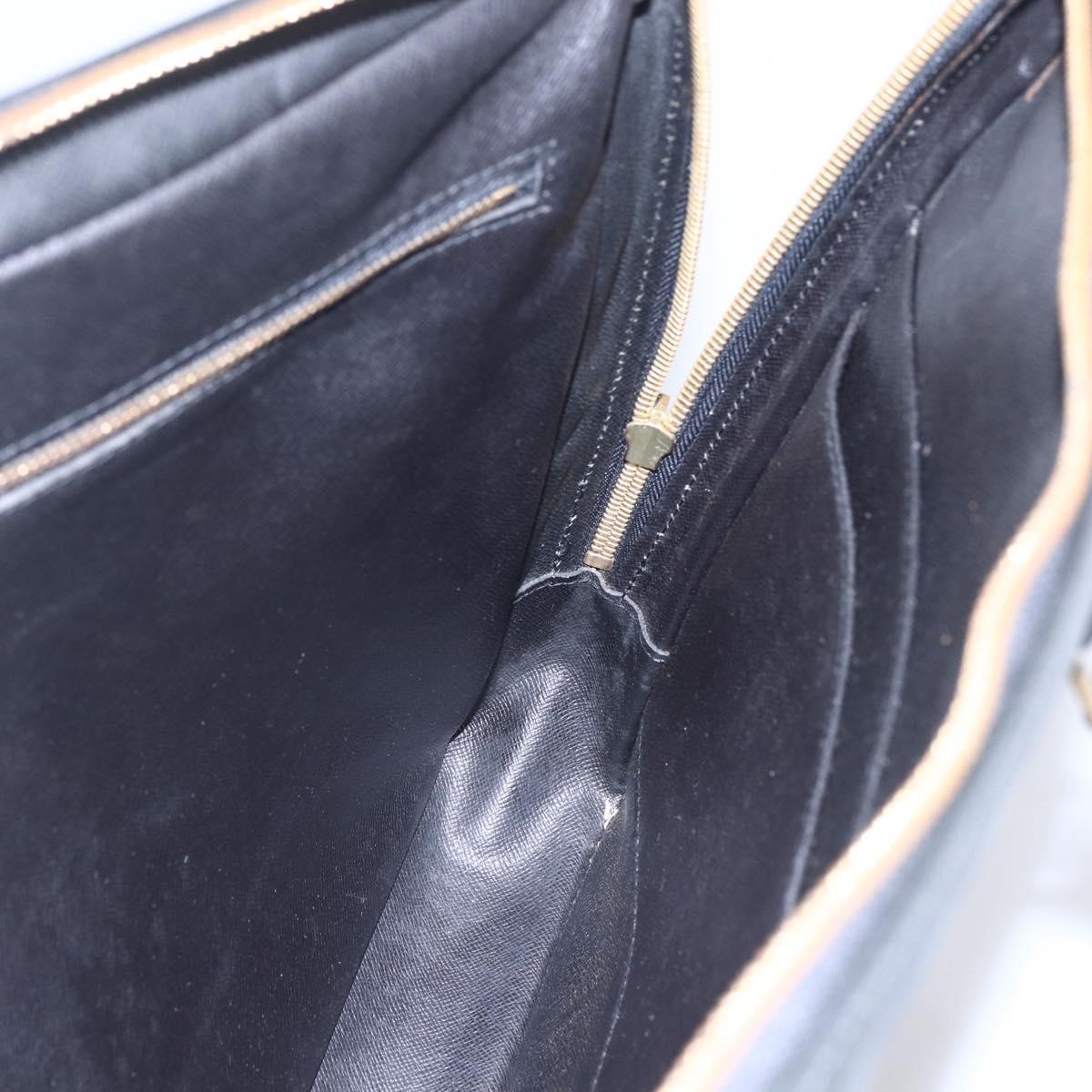 LOUIS VUITTON Epi Porte Documents Voyage Business Bag Black M40321 Auth ep11805