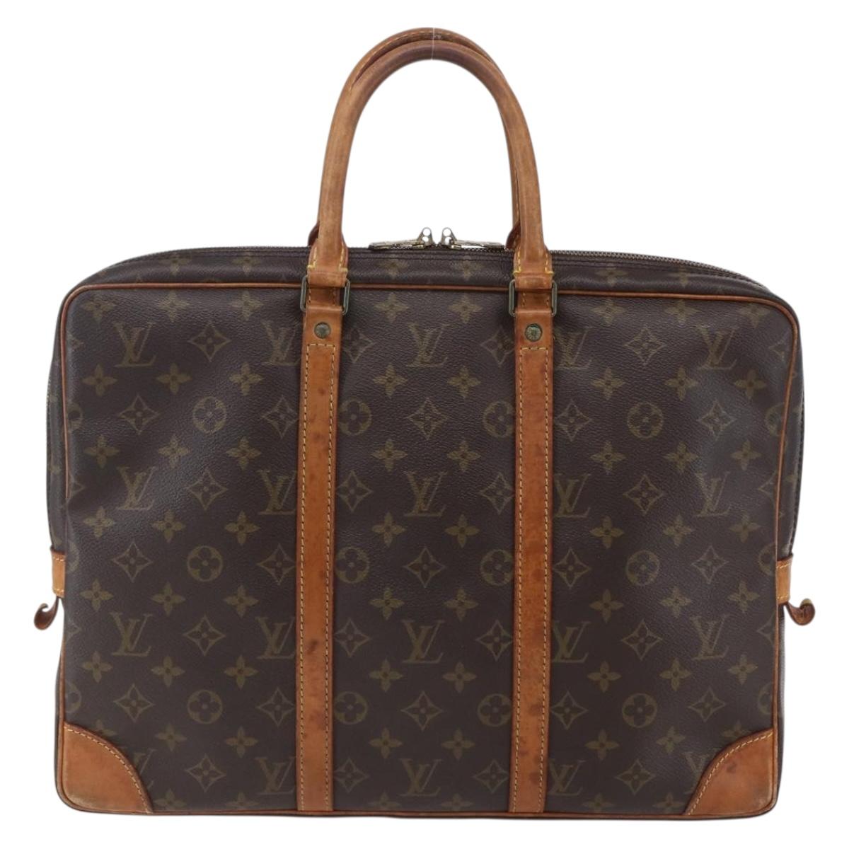 LOUIS VUITTON Monogram Porte Documents Voyage Business Bag M53361 Auth ep11808