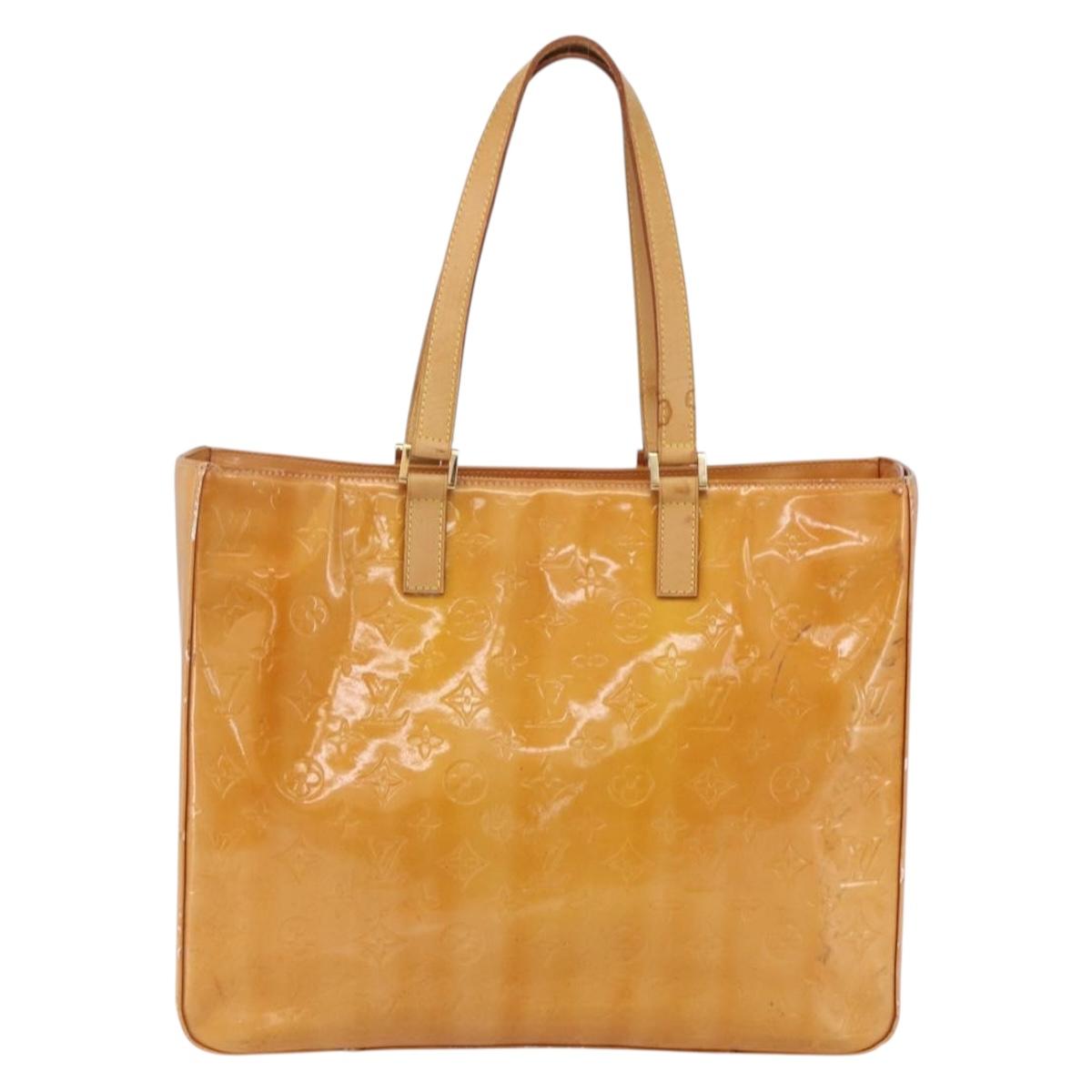 LOUIS VUITTON Monogram Vernis Columbus Bag Marshmallow Pink M91032 Auth ep11832