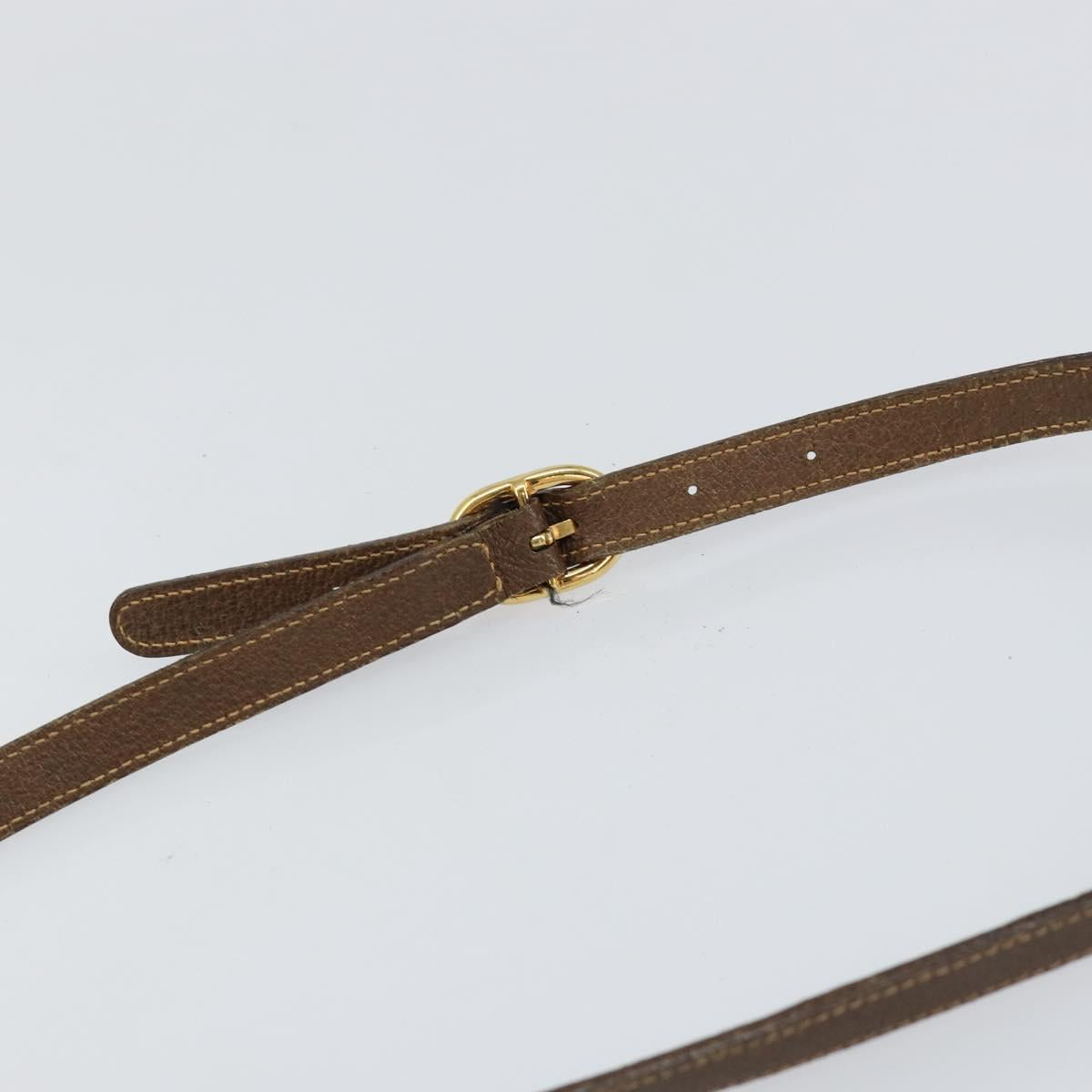 GUCCI GG Supreme Web Sherry Line Bag PVC Beige Gold 56 02 087 Auth ep11853