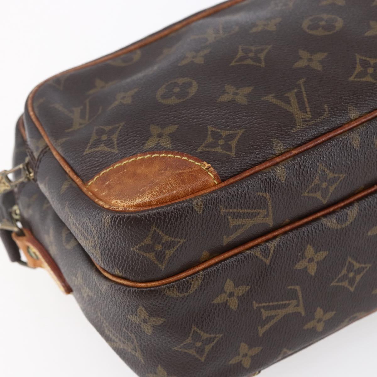 LOUIS VUITTON Monogram Nile Shoulder Bag M45244 LV Auth ep11856