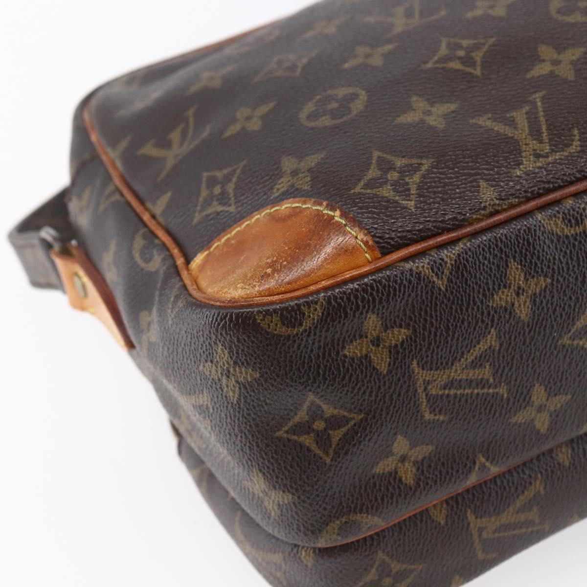LOUIS VUITTON Monogram Nile Shoulder Bag M45244 LV Auth ep11856