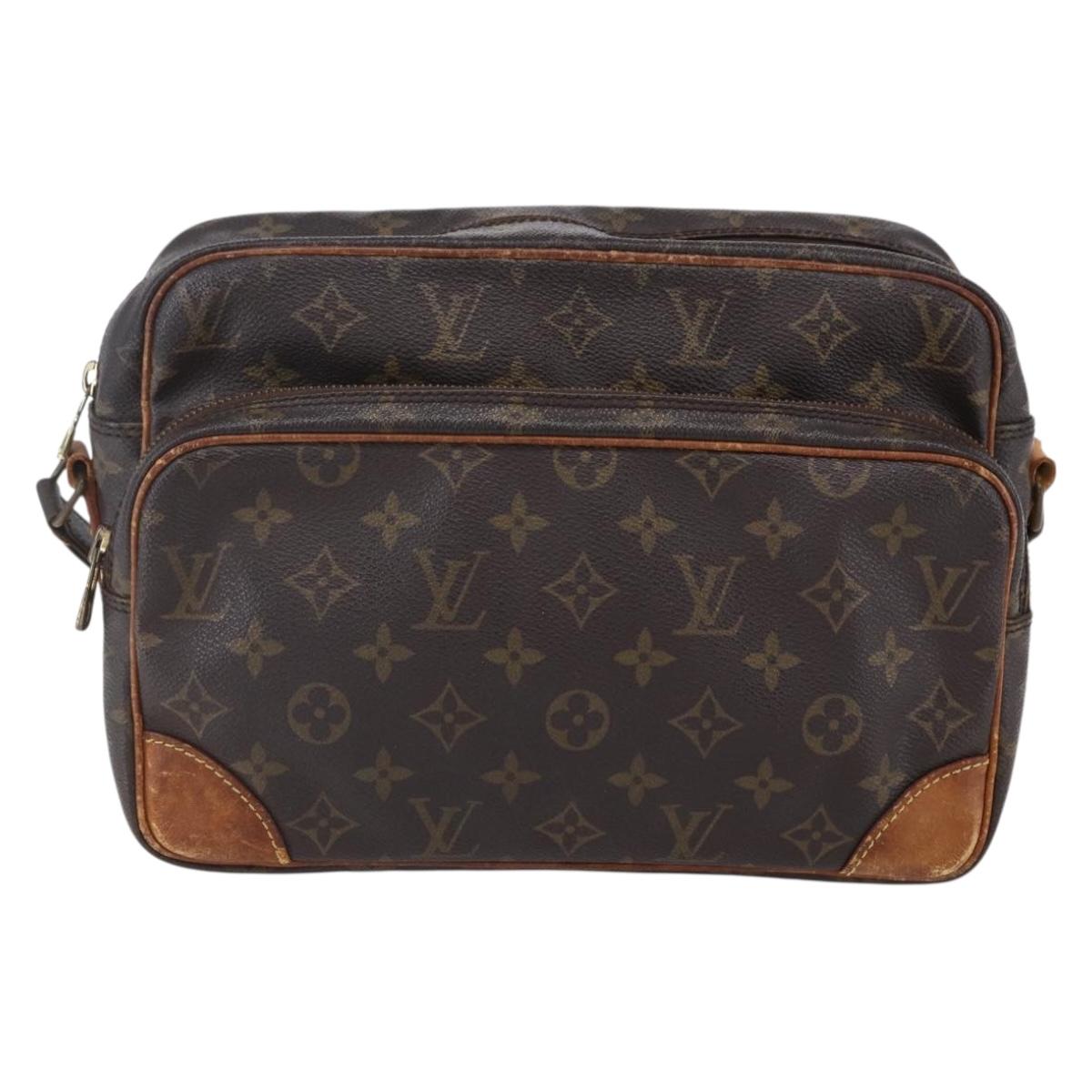 LOUIS VUITTON Monogram Nile Shoulder Bag M45244 LV Auth ep11856