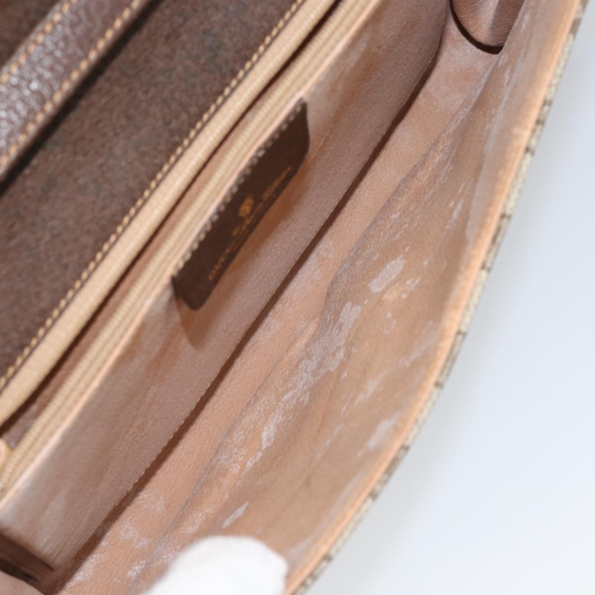 GUCCI GG Supreme Shoulder Bag PVC Beige Gold 904 02 050 Auth ep11859