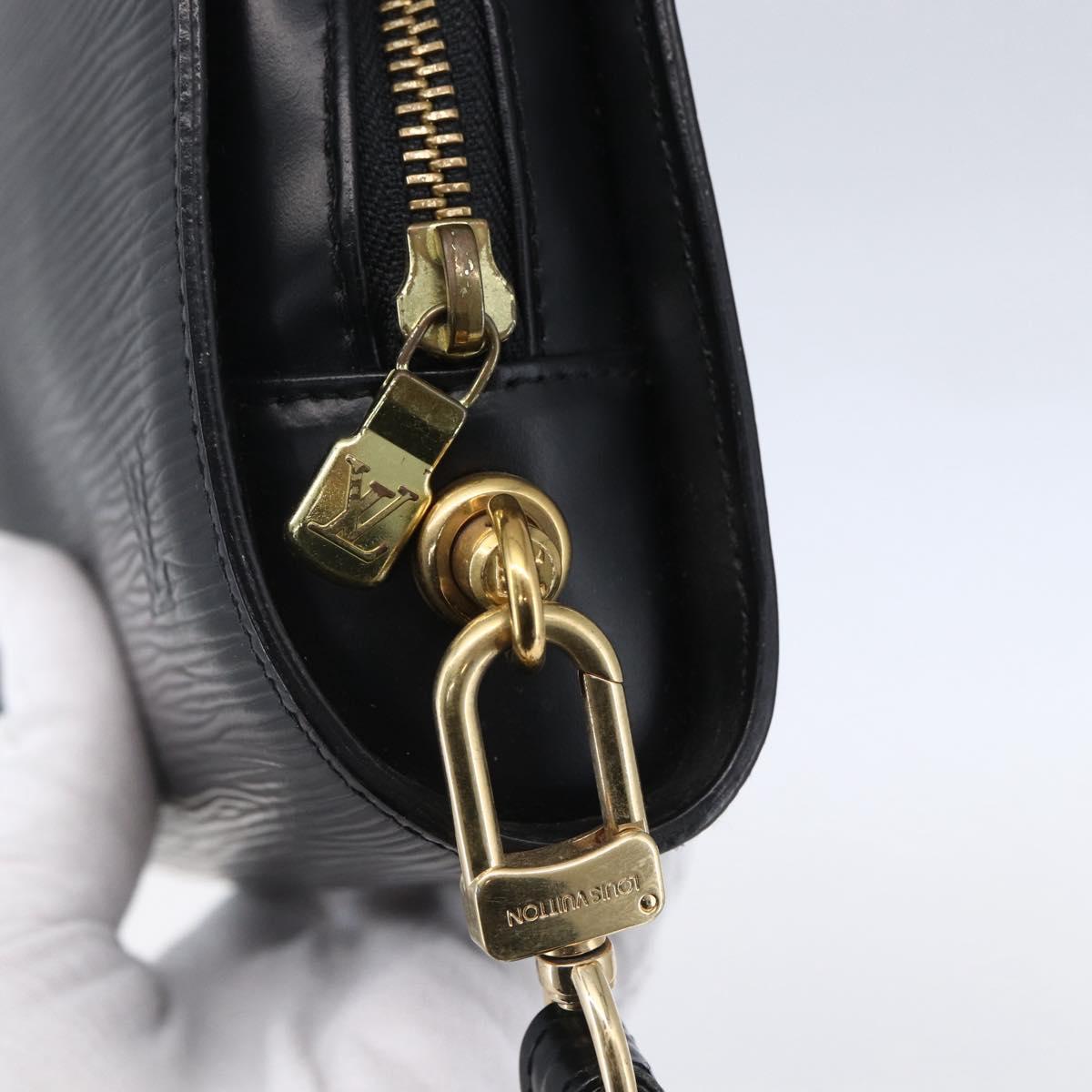 LOUIS VUITTON Epi Orsay Clutch Bag Black M51992 LV Auth ep11862
