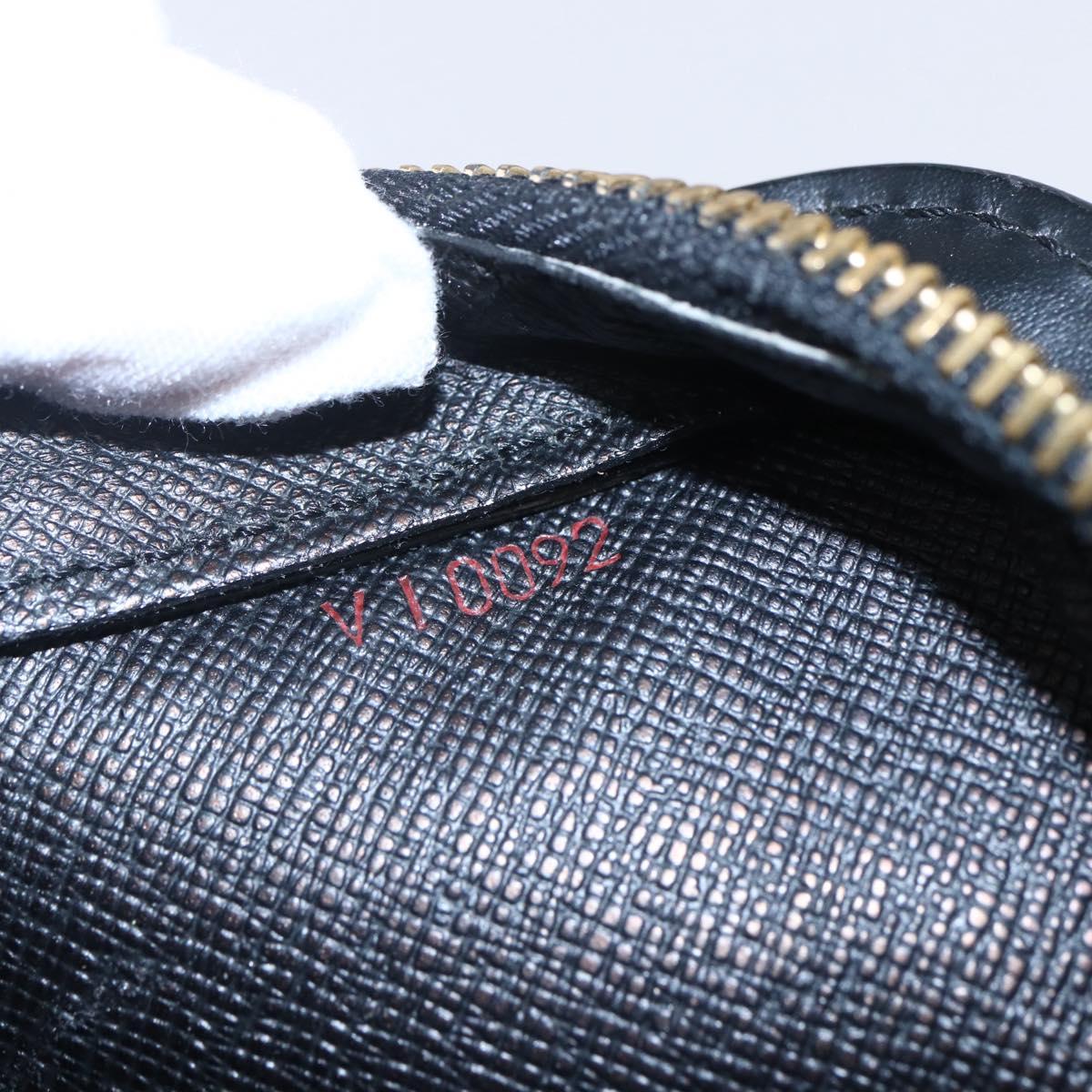 LOUIS VUITTON Epi Orsay Clutch Bag Black M51992 LV Auth ep11862