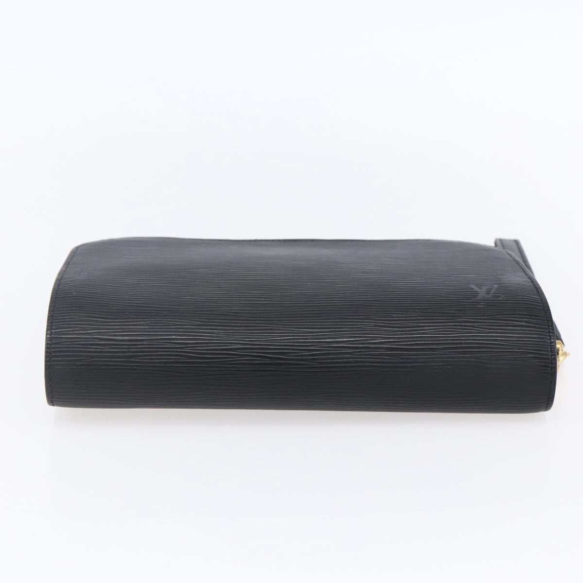 LOUIS VUITTON Epi Orsay Clutch Bag Black M51992 LV Auth ep11862