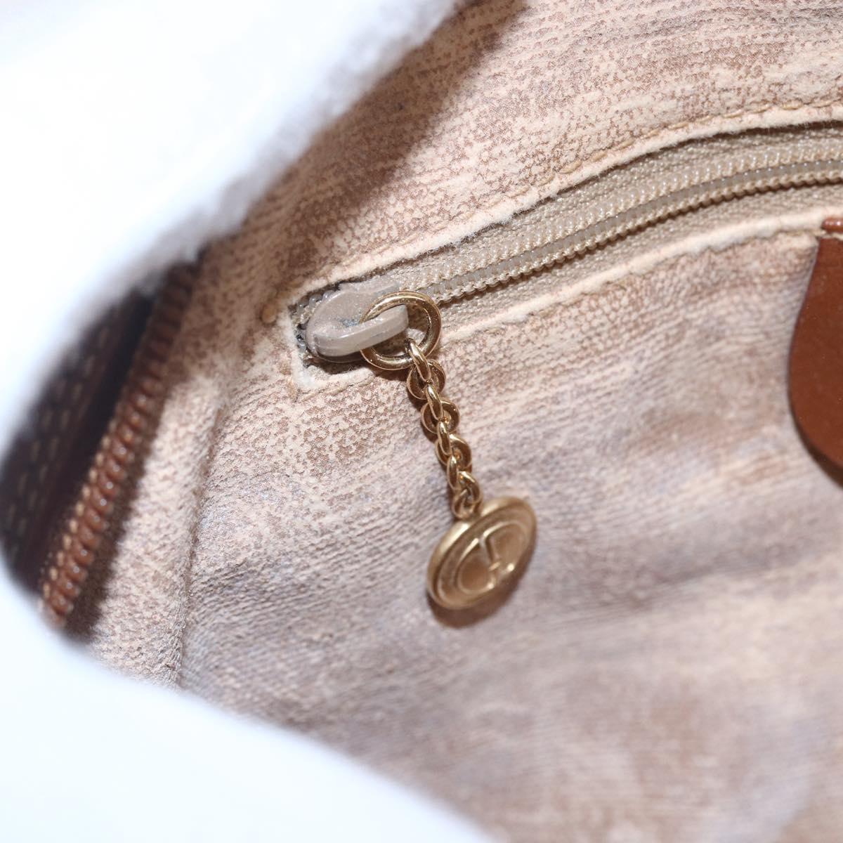 GUCCI Shoulder Bag Canvas Leather Beige Gold 007 115 0162 Auth ep11872