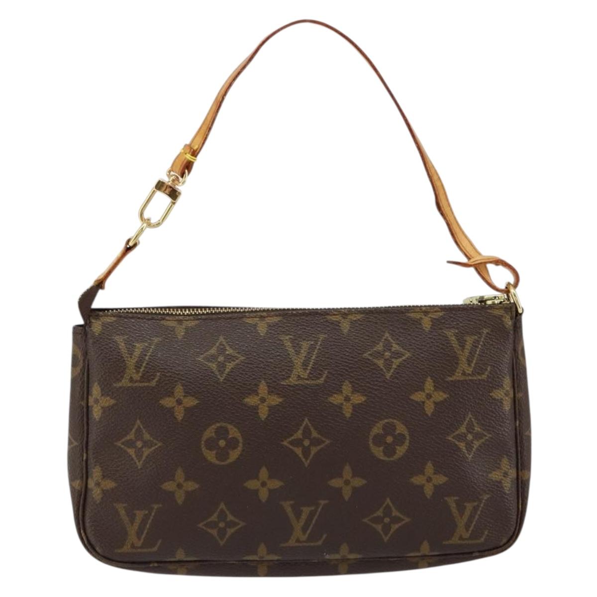 LOUIS VUITTON Monogram Pochette Accessoires Pouch M51980 LV Auth ep11883