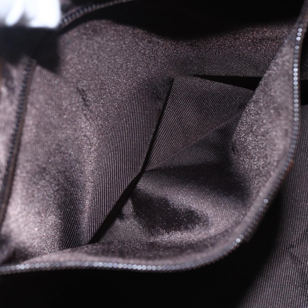 GUCCI GG Canvas Tote Bag Beige Silver 019 0493 Auth ep11885