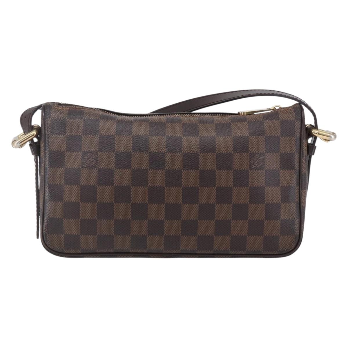 LOUIS VUITTON Damier Ebene Ravello GM Shoulder Bag N60006 LV Auth ep11895