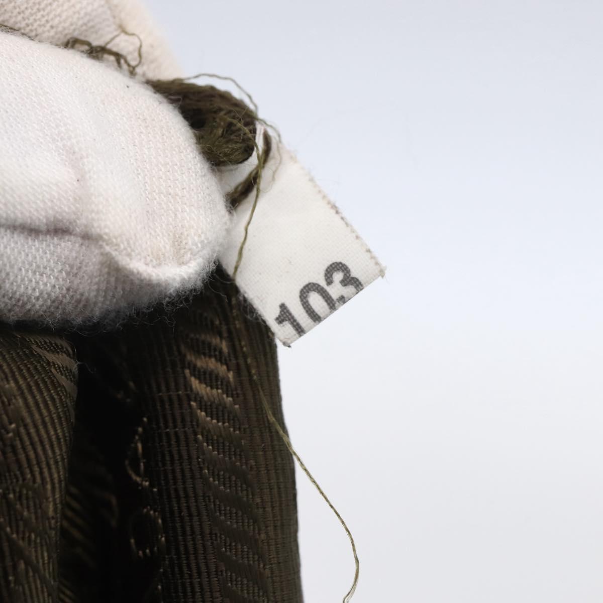 PRADA Shoulder Bag Nylon Pink Silver Auth ep11911