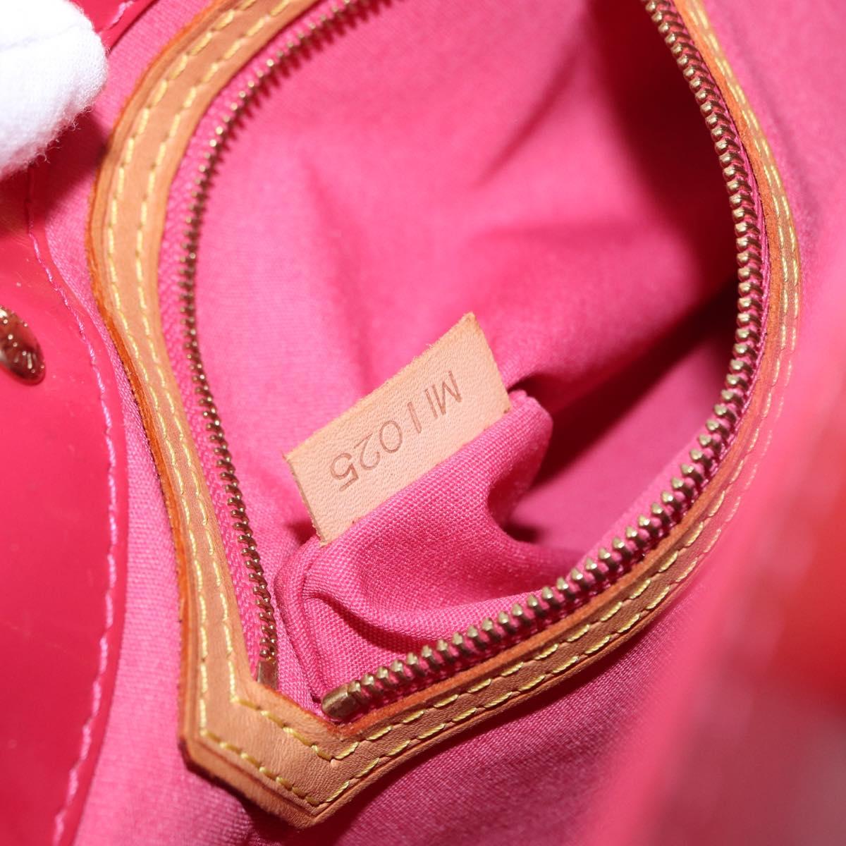 LOUIS VUITTON Monogram Vernis Reade PM Bag Fran Boise M9132F LV Auth ep11917V