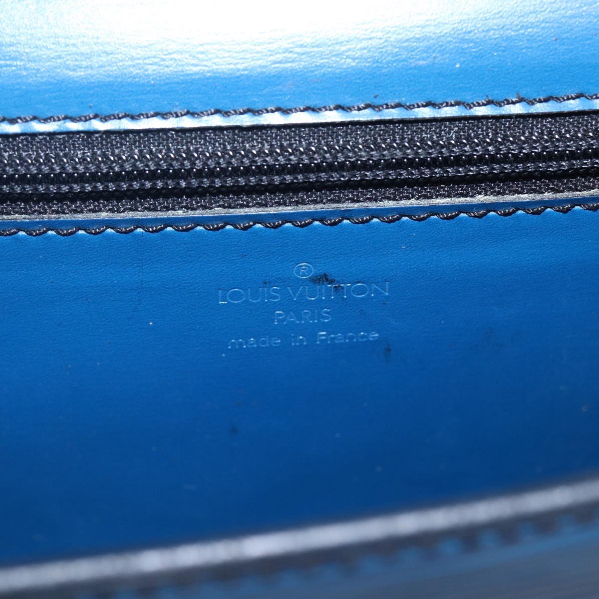 LOUIS VUITTON Epi Pochette Arche Shoulder Bag Blue M52575 LV Auth ep11919