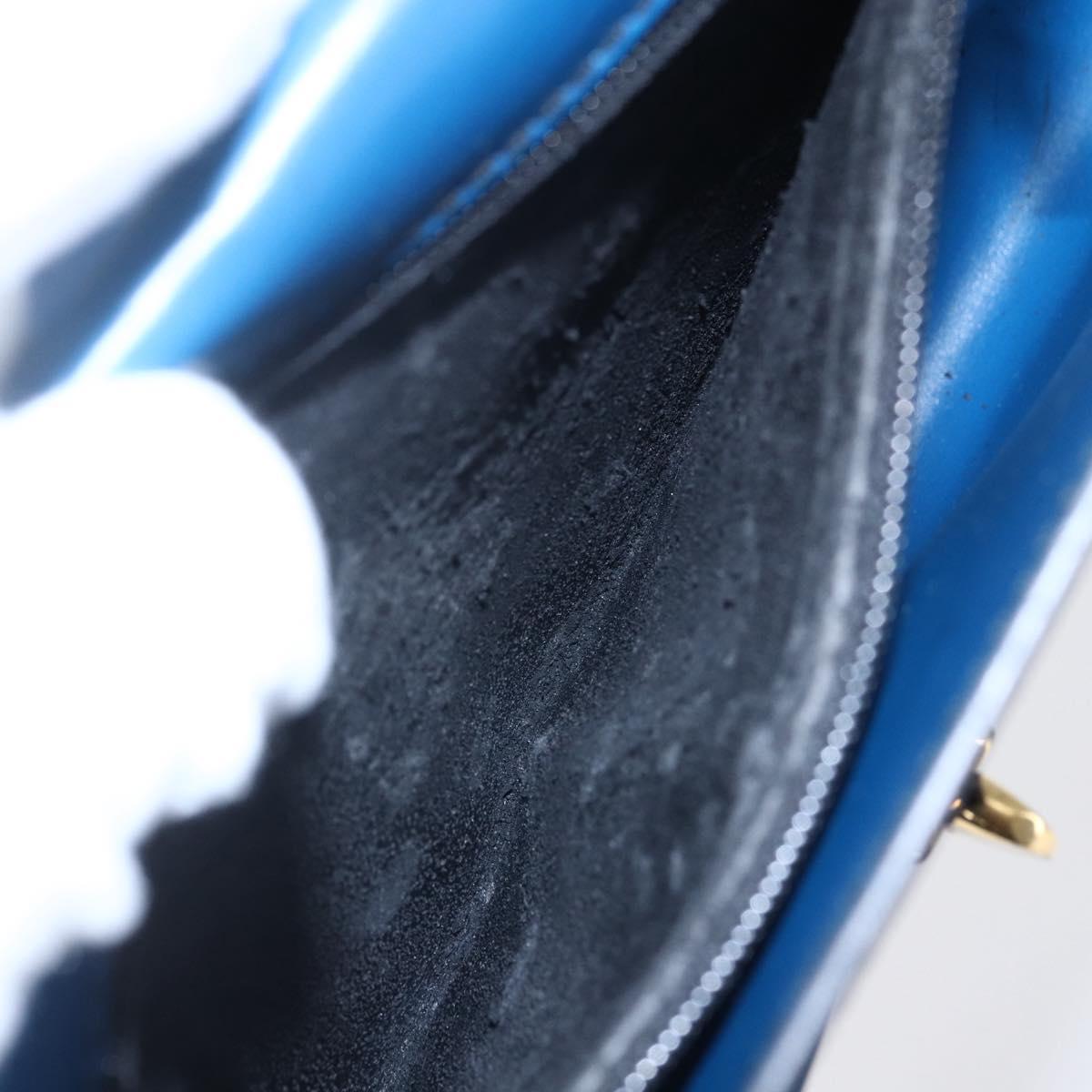 LOUIS VUITTON Epi Pochette Arche Shoulder Bag Blue M52575 LV Auth ep11919