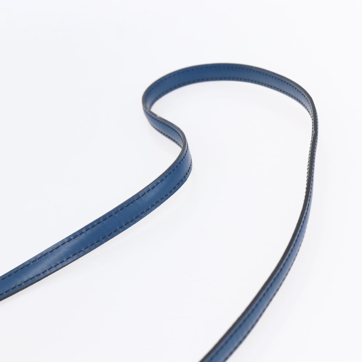 LOUIS VUITTON Epi Pochette Arche Shoulder Bag Blue M52575 LV Auth ep11919