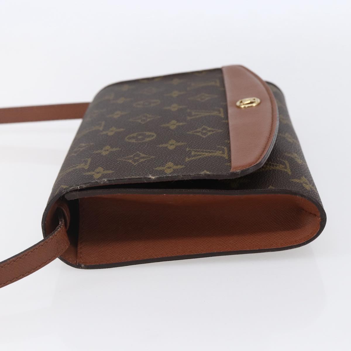 LOUIS VUITTON Monogram Bordeaux 24 Shoulder Bag M51798 LV Auth ep11920