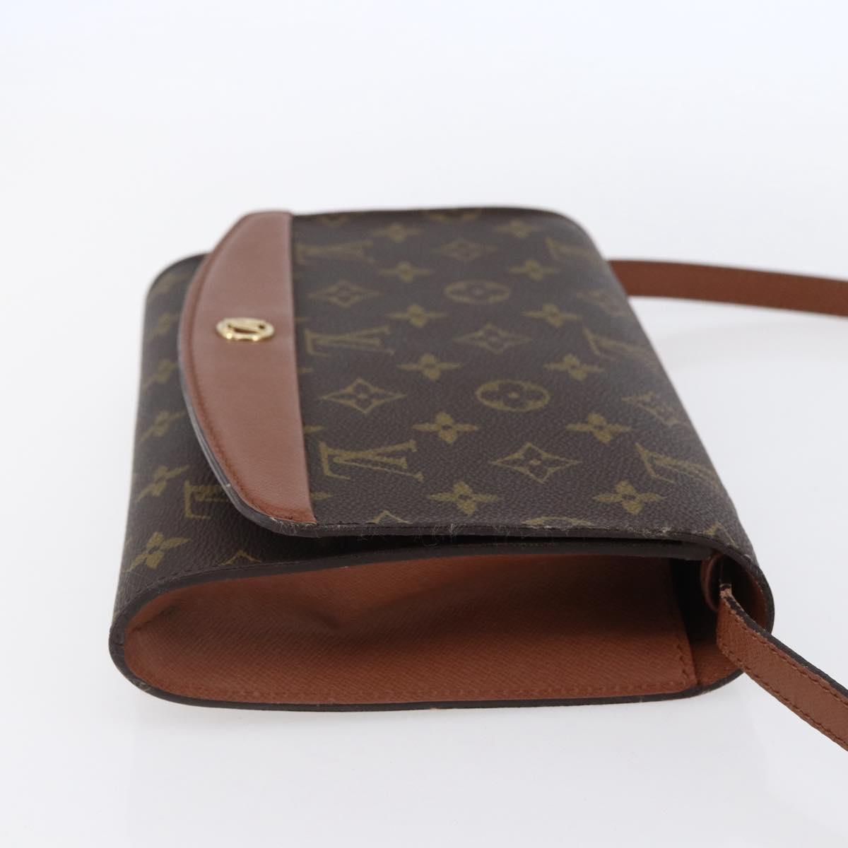 LOUIS VUITTON Monogram Bordeaux 24 Shoulder Bag M51798 LV Auth ep11920